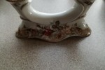 Świecznik podwójny Chodzież IWONA porcelanowy
