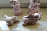 Figurki ceramiczne 4szt figurka ceramiczna