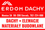 ERDOM DACHY ELEWACJE  Mat.budowlane MONICE 3A