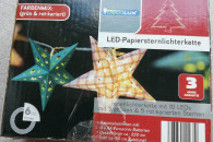 Lampki LED światełka w kształcie gwiazdek NOWE