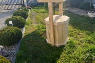 Studnia drewniana do ogrodu,budy dla psów