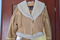 Kurtka skórzana krótka M