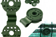 Klipsy zapinki do siatki/maty ogrodzeniowej