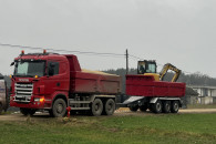 Usługi transportowe, transport wywrotką