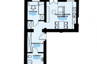 Nowe mieszkanie 45,3m2 stan deweloperski M1