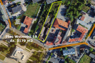 Działka inwestycyjna Plac Wolności 19 Zd-Wola