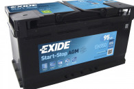 Akumulator 95Ah 850A EXIDE AGM START&STOP EK950