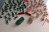 Zestaw żołnierzyków Baza wojskowa żołnierzyki