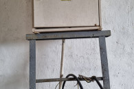 Skrzynka energetyczna budowlana.