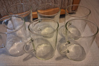 Sprzedam 6 szklanek z uchem