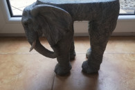 Słoń kwietnik stojak na kwiaty