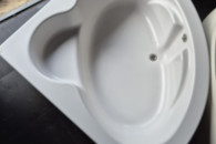 wanna narożna 135x135