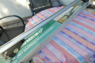 Aluminiowy bagażnik do auta na rylingi