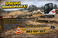 Usługi Minikoparką