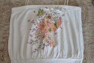 Bluzka biała na ramiączka M