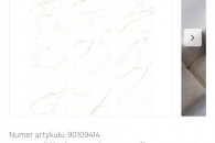 Płytka Gres szkliwiony Calacatta Silver Lappato