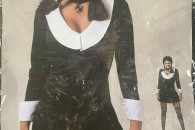 Strój halloween Wednesday rozmiar M