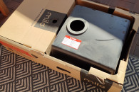 Zlewozmywak kompozytowy czarny głęboki