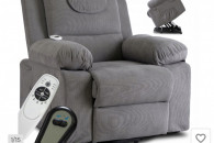 Fotel dla seniora z funkcją masażu