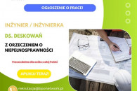 Inżynier ds. deskowań z orzeczeniem zdalna