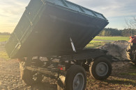 Przyczepa wywrotka d47 zarejestrowana.