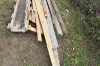 Deski szalunkowe i blaty po budowie