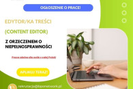 Content Editor z orzeczeniem zdalnie