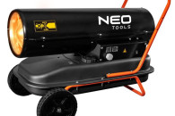 Nagrzewnica olejowa 30kW, zbiornik 38l, kółka