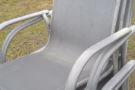 krzesla metalowe plus gratis poduszki mega oka