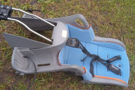 siedzisko firmowe na rower nowe do przewozu dzi