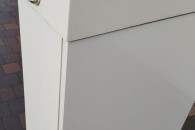 Szafka łazienkowa wisząca z umywalką