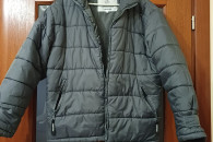Kurtka zimowa pikowana M grafit