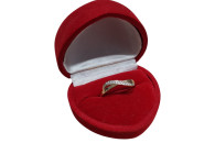 ZŁOTY PIERSCIONEK 585P 1,25G R-15