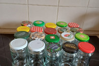 Słoiki słoiczki na przetwory 20szt z nakrętkami