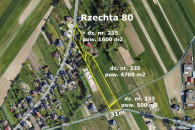 Dom siedlisko Rzechta gmina Sieradz