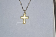 Damskie łancuszek z krzyżykiem