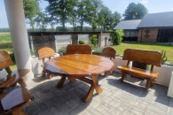 Meble ogrodowe drewniane