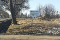 Tablica reklamowa droga Zduńska-Łask