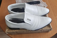 Buty Biurowe Ślubne Imprezowe białe Styl