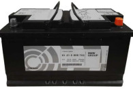 Akumulator BMW AGM OEM 12V 92Ah 850A (EN) P+