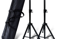 Solidny zestaw 2 statywy na kolumnę pokrowiec
