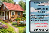 Sprzątanie domków na ROD