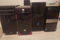 Zestaw 4 obudów PC - Retro / Biurowe | OKAZJA |