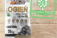 Węgiel groszek OGIEŃ ULTRA 29 workowany