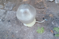 Lampa z czasu prl-u