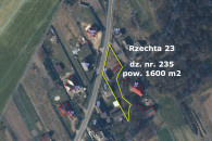 Działka budowlana siedlisko Rzechta gm. Sieradz