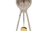 ZEGAR STOJĄCY PENDULUM BIAŁY - ZUIVER VINTAGE