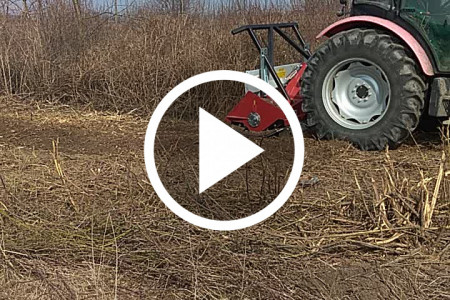 Czyszczenie działek Mulczer