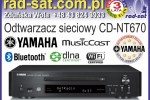 Yamaha Odtwarzacz CD CD-NT670 MusicCast Czarny