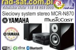 Yamaha PianoCraft MCR-N870 MusicCast Czarna